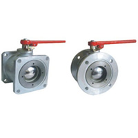 Through two-way ball valve